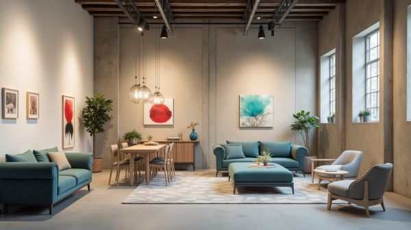 Mobilier design et équipements abordables au dépôt Bailleul
