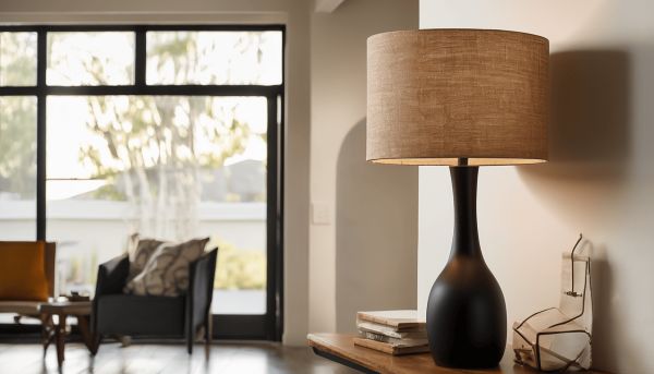 Osez un abat-jour en lin pour un style déco surprenant