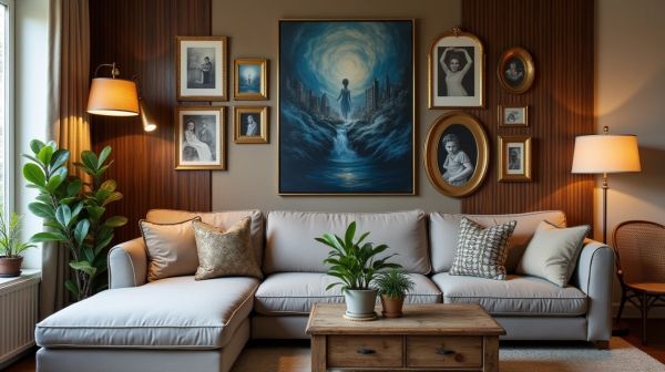 Transformer votre salon avec un look bohème chic